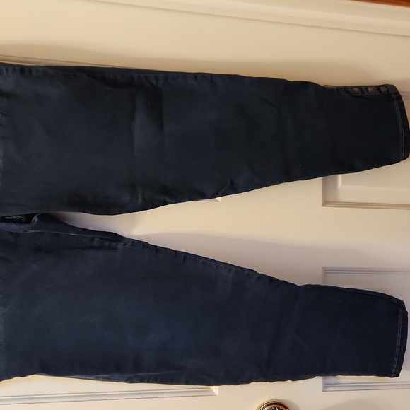 Gloria Vanderbilt Missy Dark Blue Stretchy Skinny Jeans - Picture 3 of 11